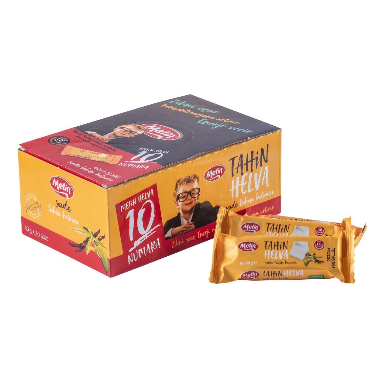 Metin Helva -Sade Helva 40 Gr x 20 Adet