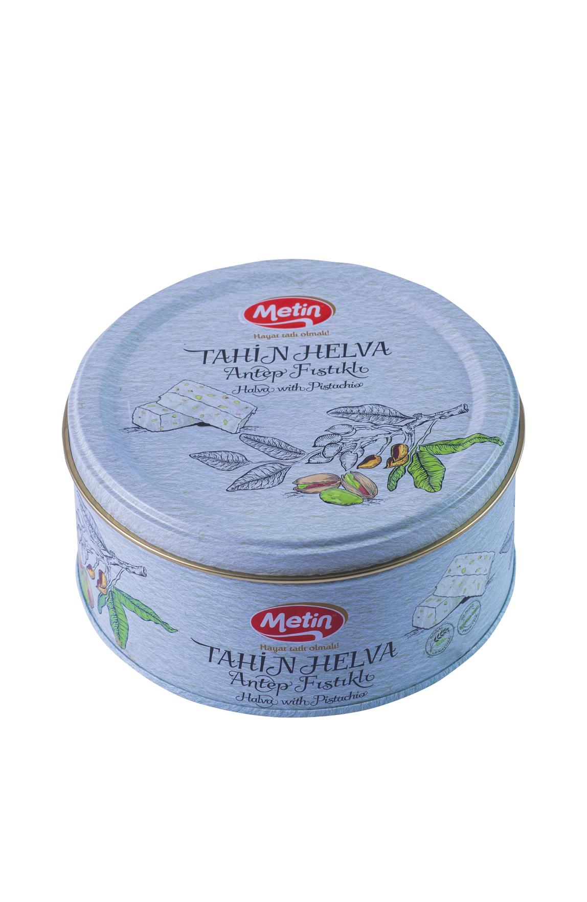 Metin Helva -Sade Tahin Helva 650 Gr Teneke