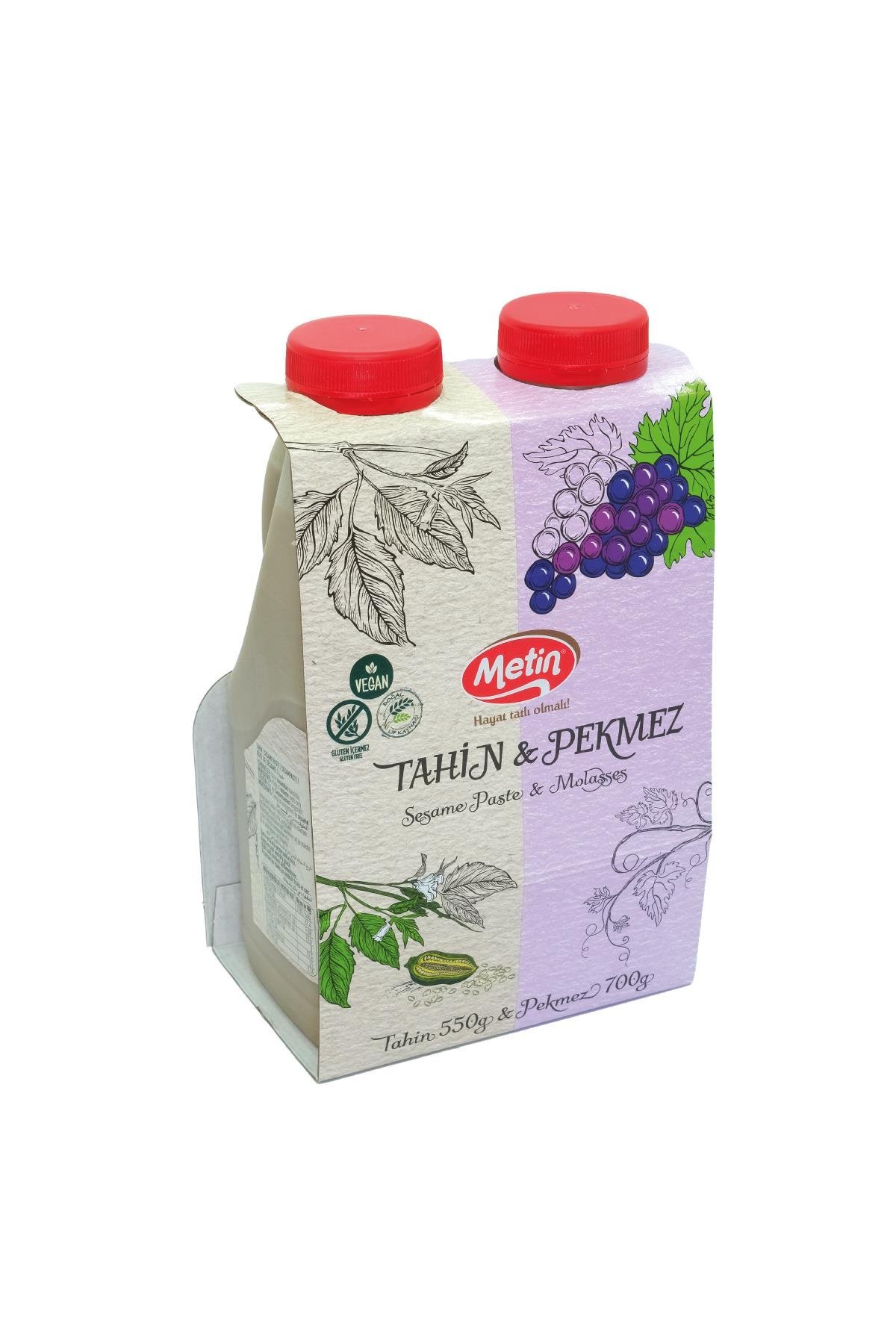 Metin Helva -Tahin Pekmez İkiz Paket 700 Gr