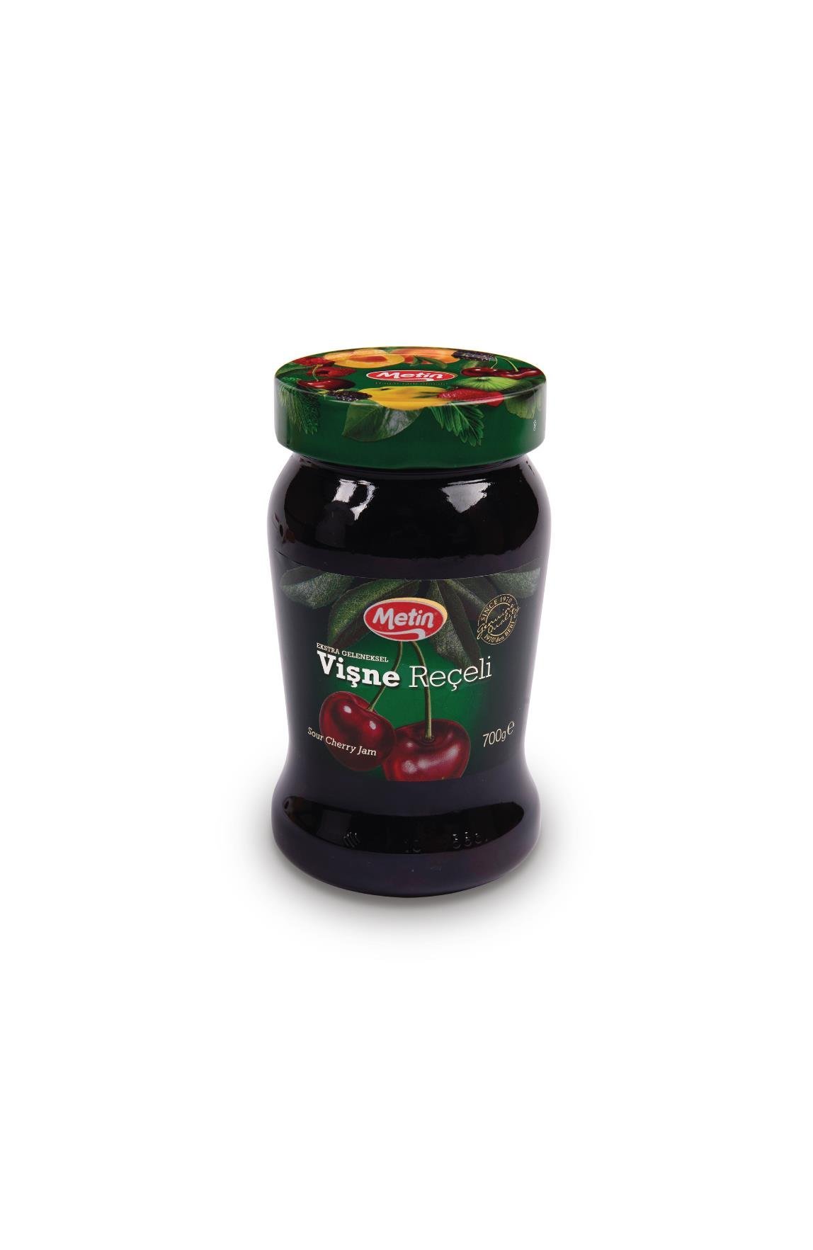 Metin Helva -Vişne Reçeli 700 Gr Cam Kavanoz