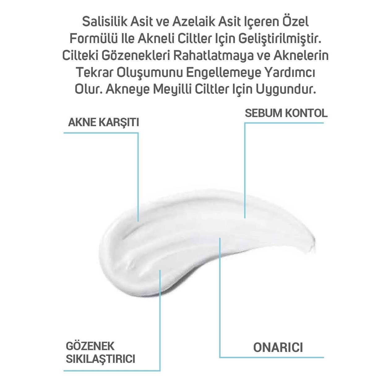 ClınıcLab Akne Kontrol Bakım Kremi 50 ML