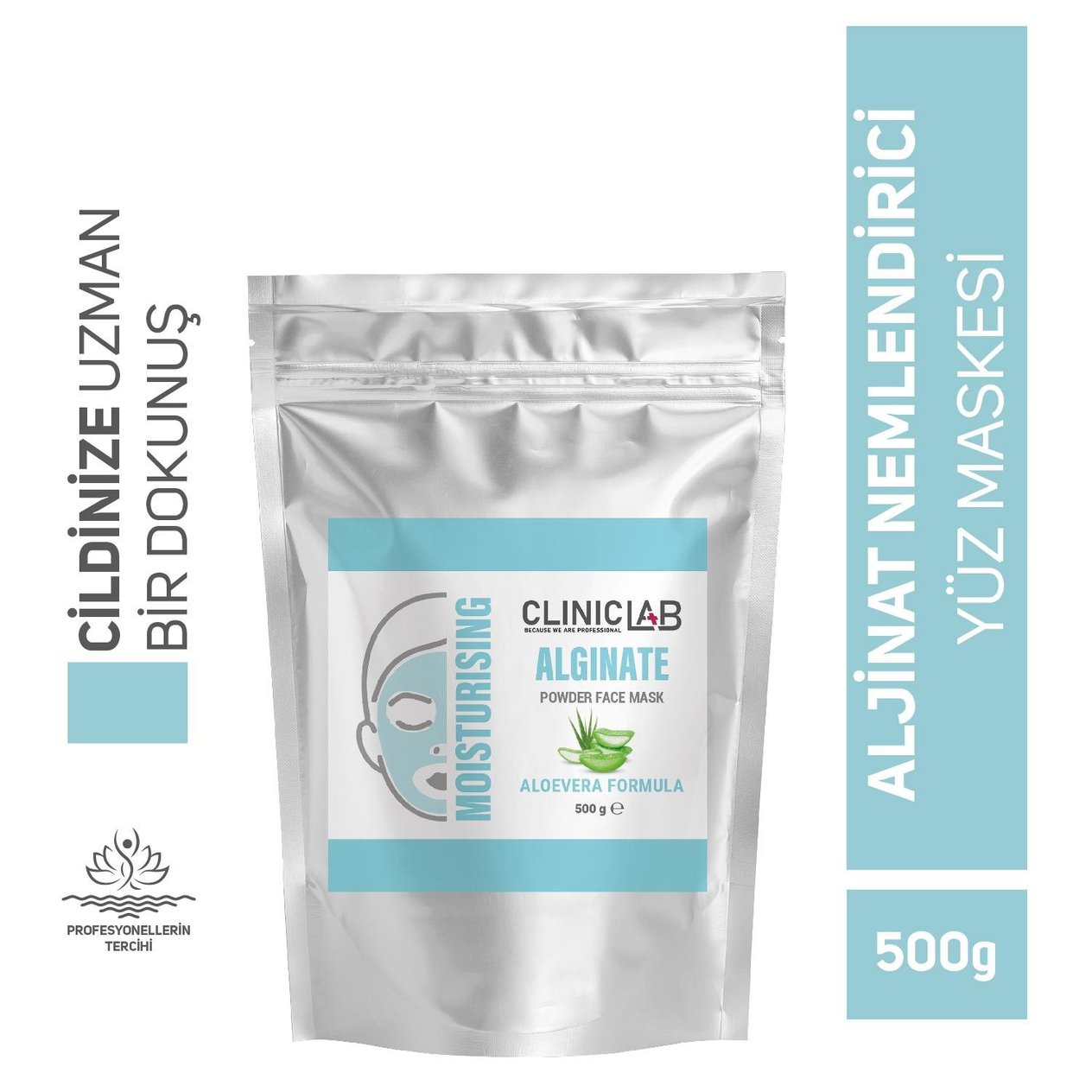 Cliniclab Alginate Nemlendirici Toz Yüz Maske 500 gr