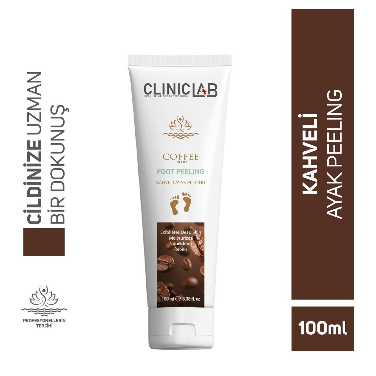 ClinicLab Kahveli Ayak Peeling 100 ml