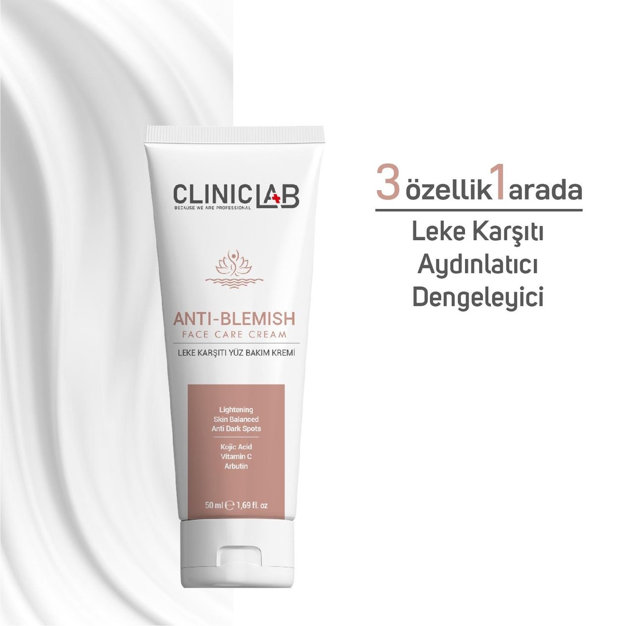 ClinicLab Leke Karşıtı Yüz Bakım Kremi 50ml