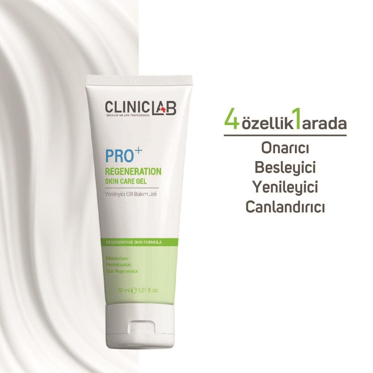 ClinicLab Pro+ Yenileyici Cilt Bakım Jeli 30 ml 