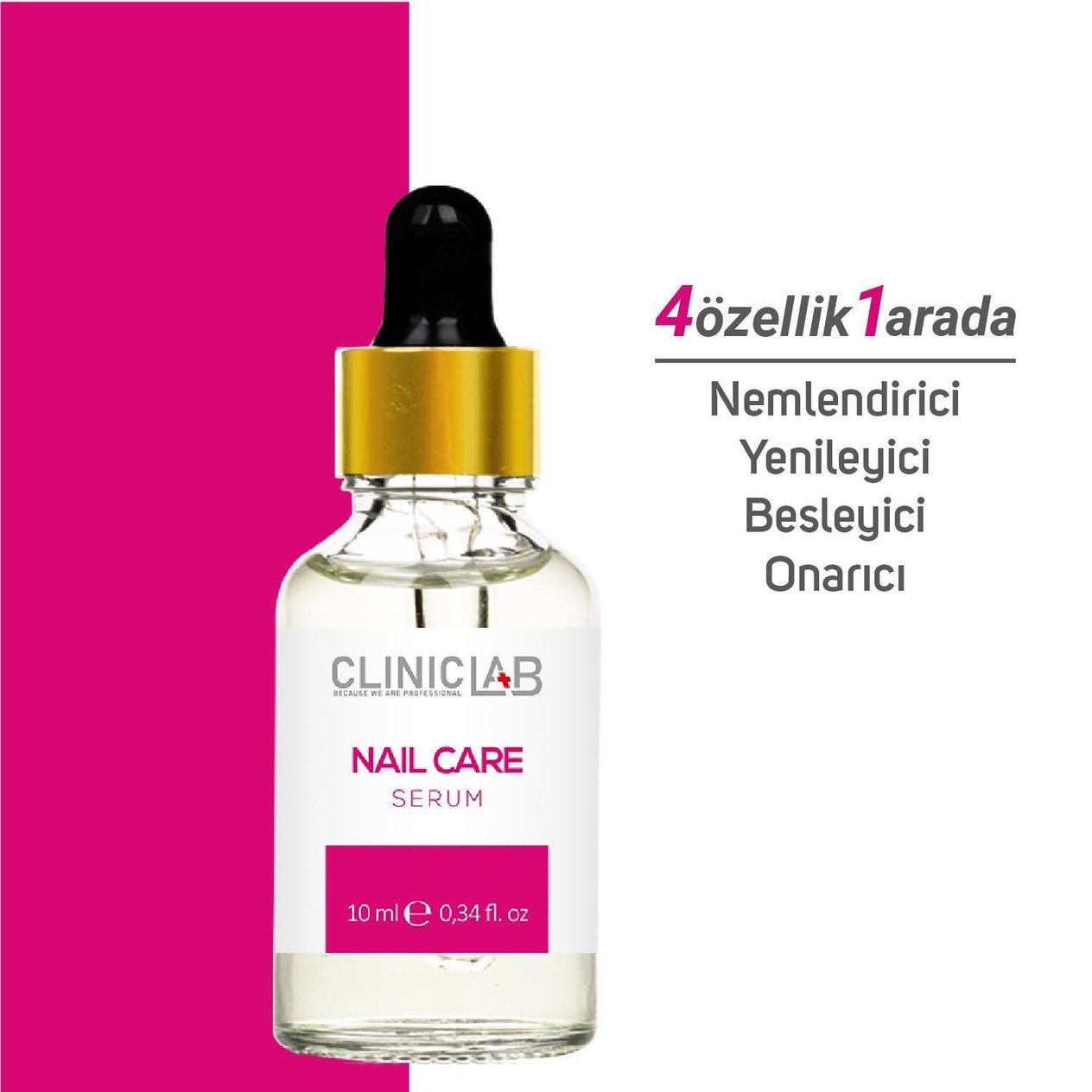 ClinicLab Tırnak Bakım Serumu 10 Ml
