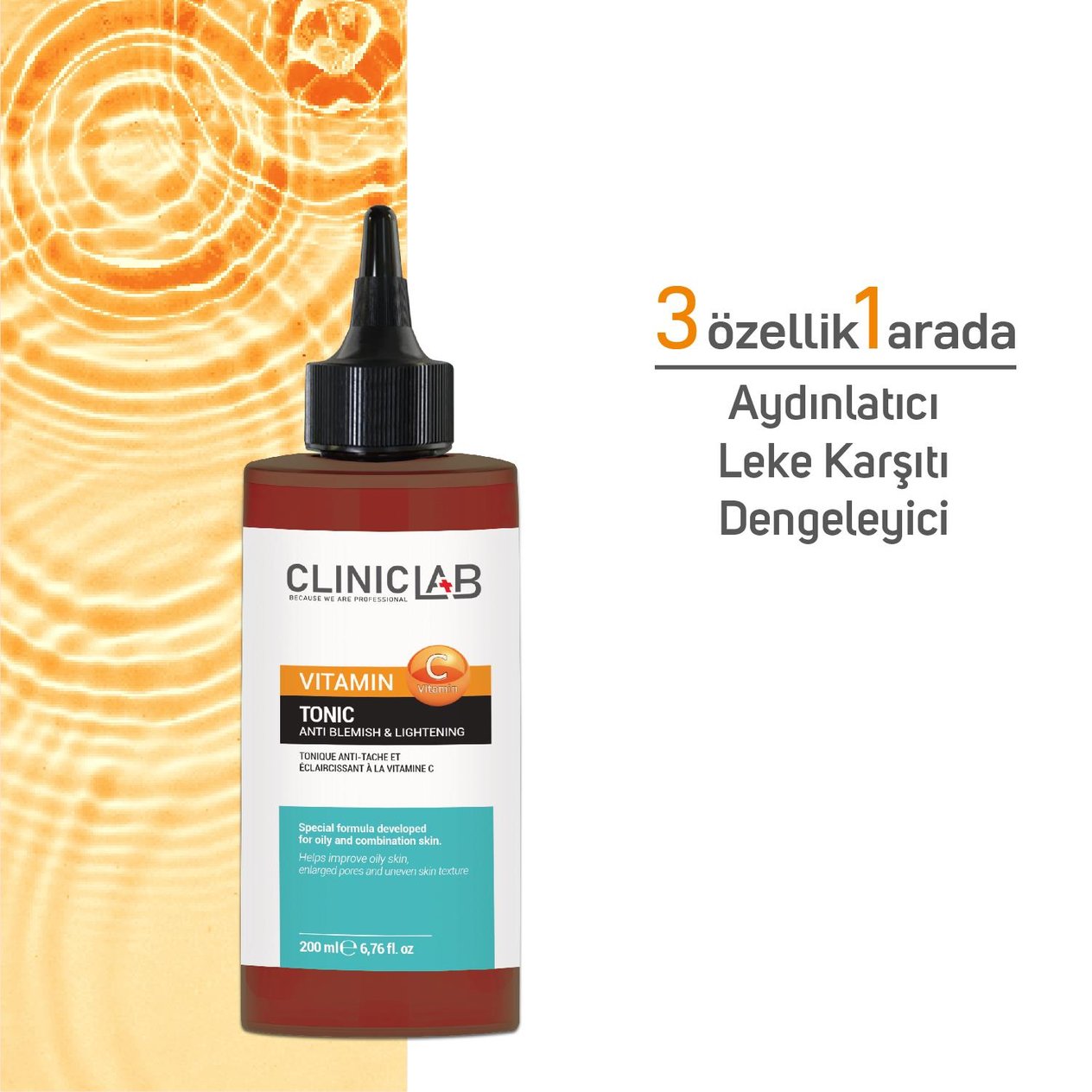 Cliniclab Vitamin C Lightening Tonic 200 mL