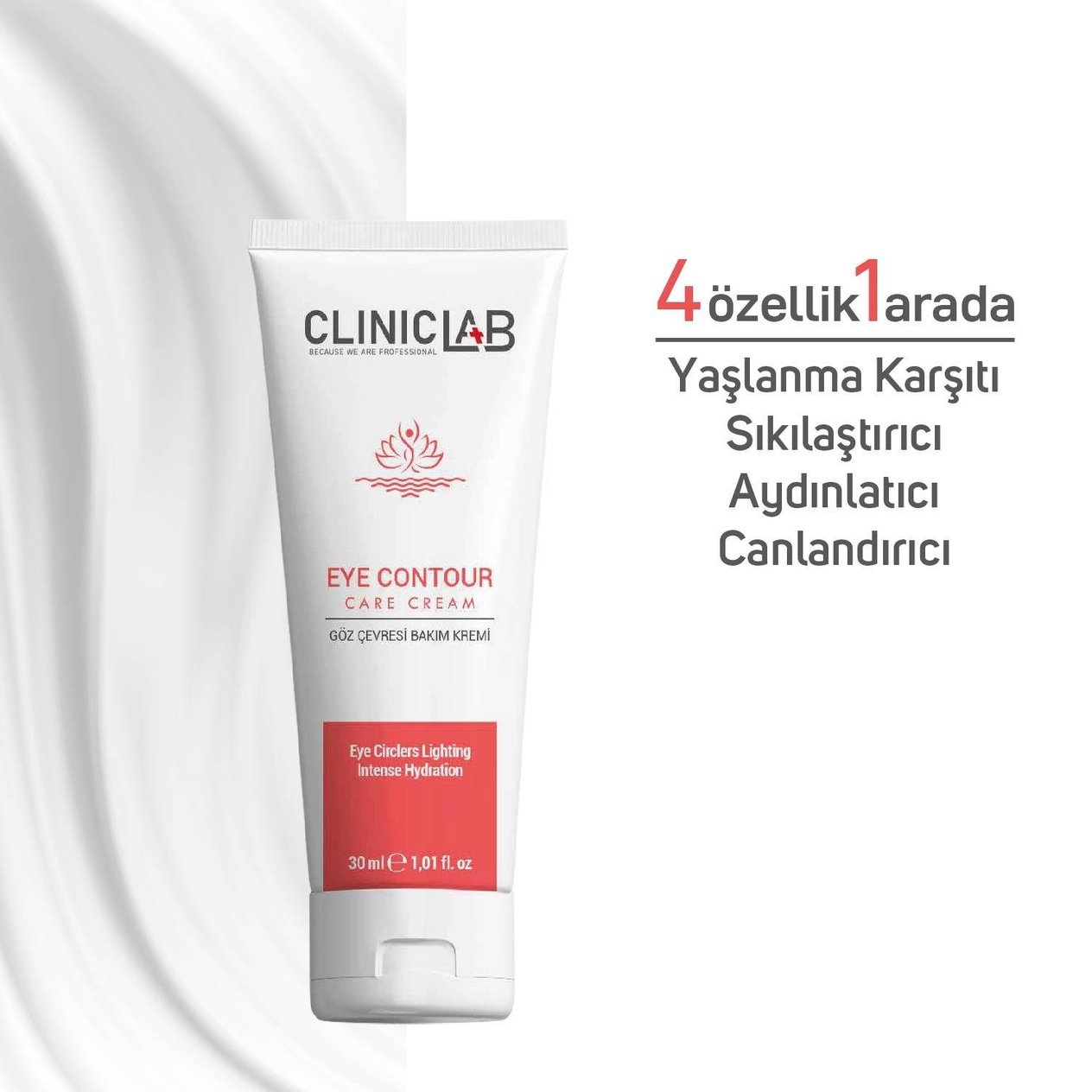 ClinicLab Yaşlanma Karşıtı Göz Çevresi Bakım Kremi 30 ml