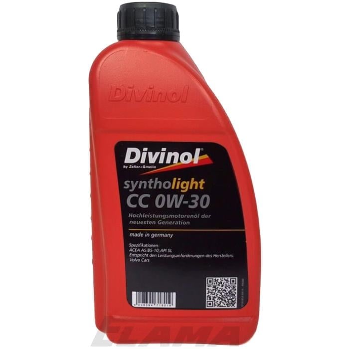 DIVINOL SYNTHOLIGHT CC 0W-30 (1 LT= 0,85 KG)