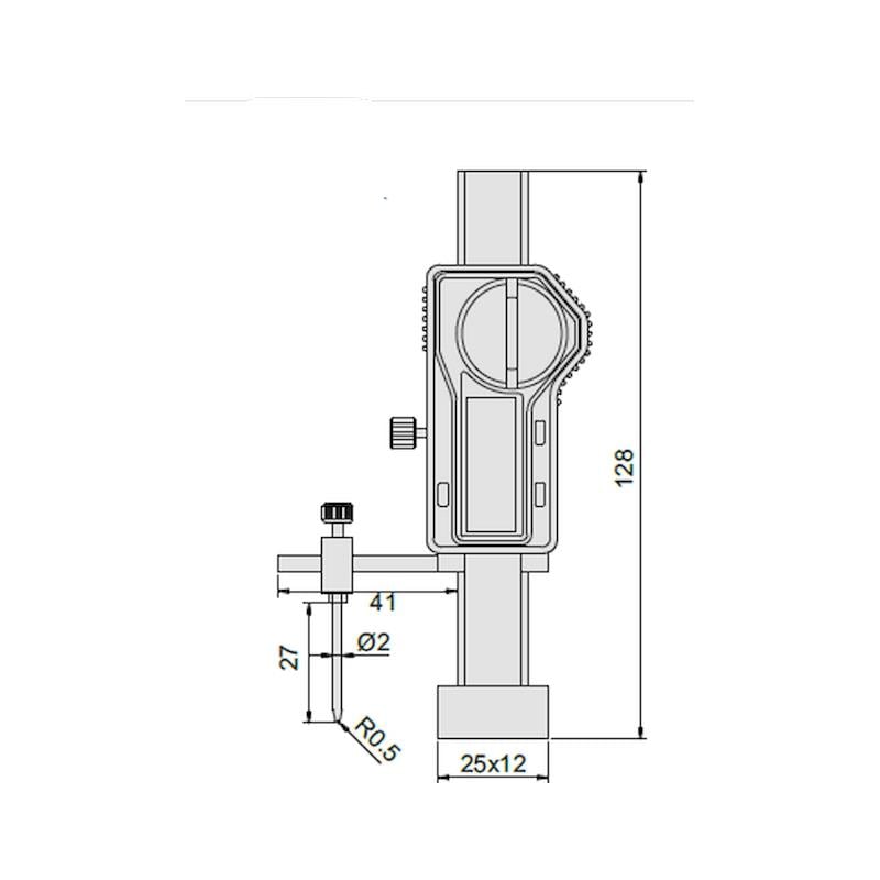 Accud 999 Serisi 0-±20 mm/0-±0,8