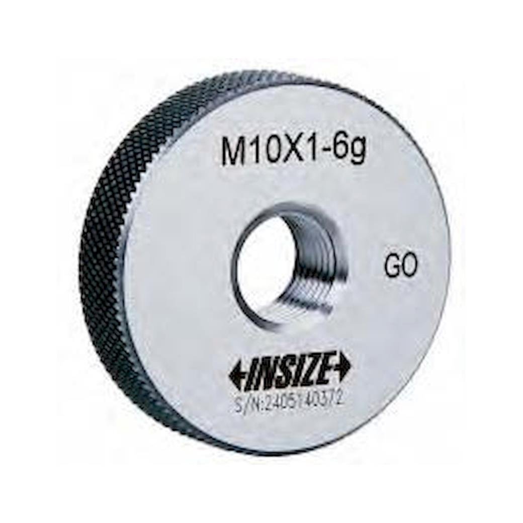 Insize 4129 Halka Diş Mastar 6G Din13 Metrik İnce Dişi Vida Mastarı Geçer