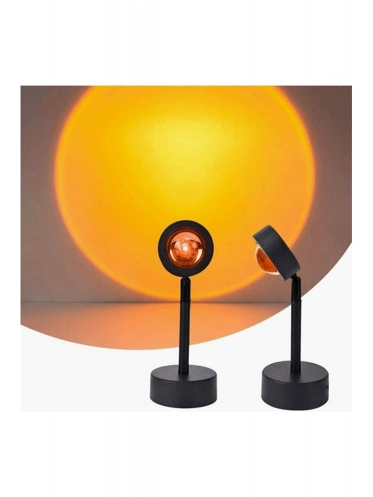 Fotoğraf Çekim Işığı Arka Fon Gün Batımı - Sunset Lamp 