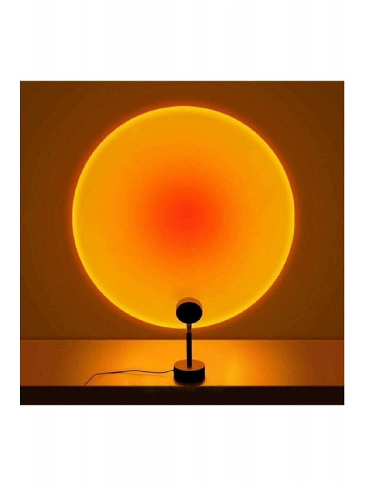 Fotoğraf Çekim Işığı Arka Fon Gün Batımı - Sunset Lamp 