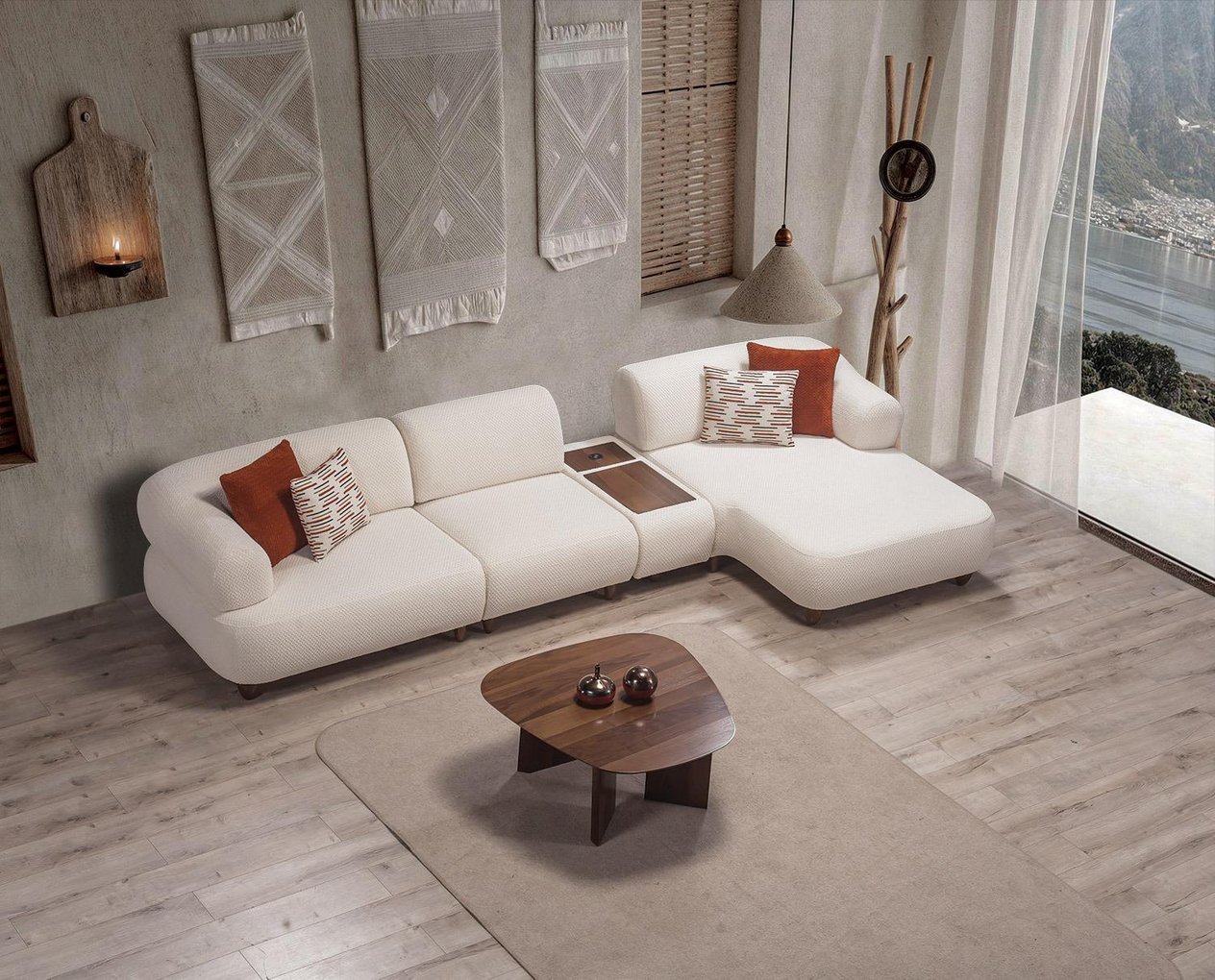Tv ÜniteleriEvdeluxEvdeluxAlfa Köşe Takımı