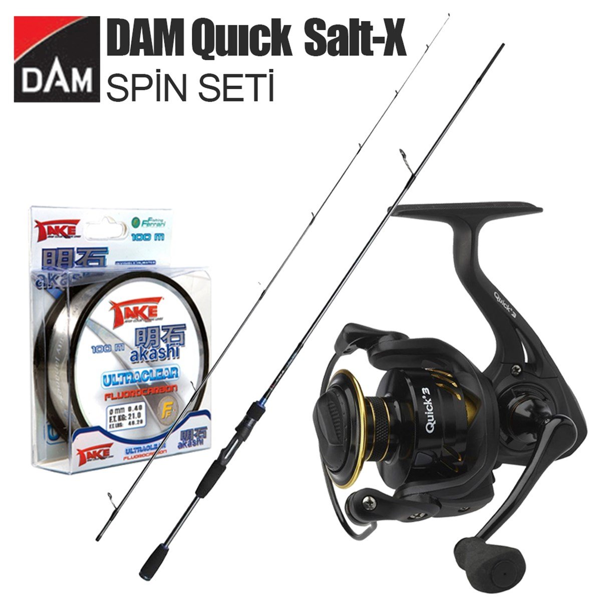  DAM Quıck  Salt-X   SPİN SETİ DAM Quıck  Salt-X   SPİN SETİ
Olta Setleri