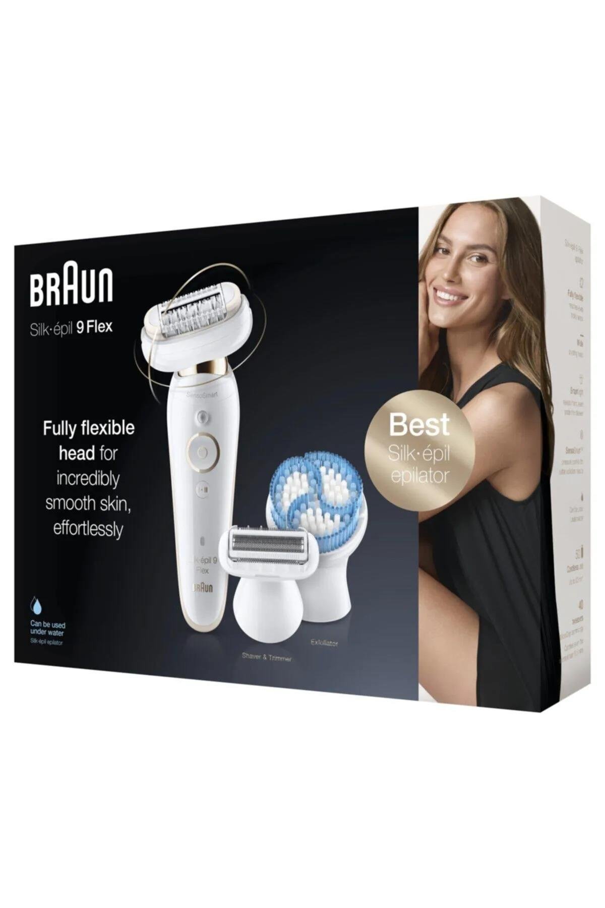 BRAUN SES 9010 3D LEGEPIL WHT EPILASYON