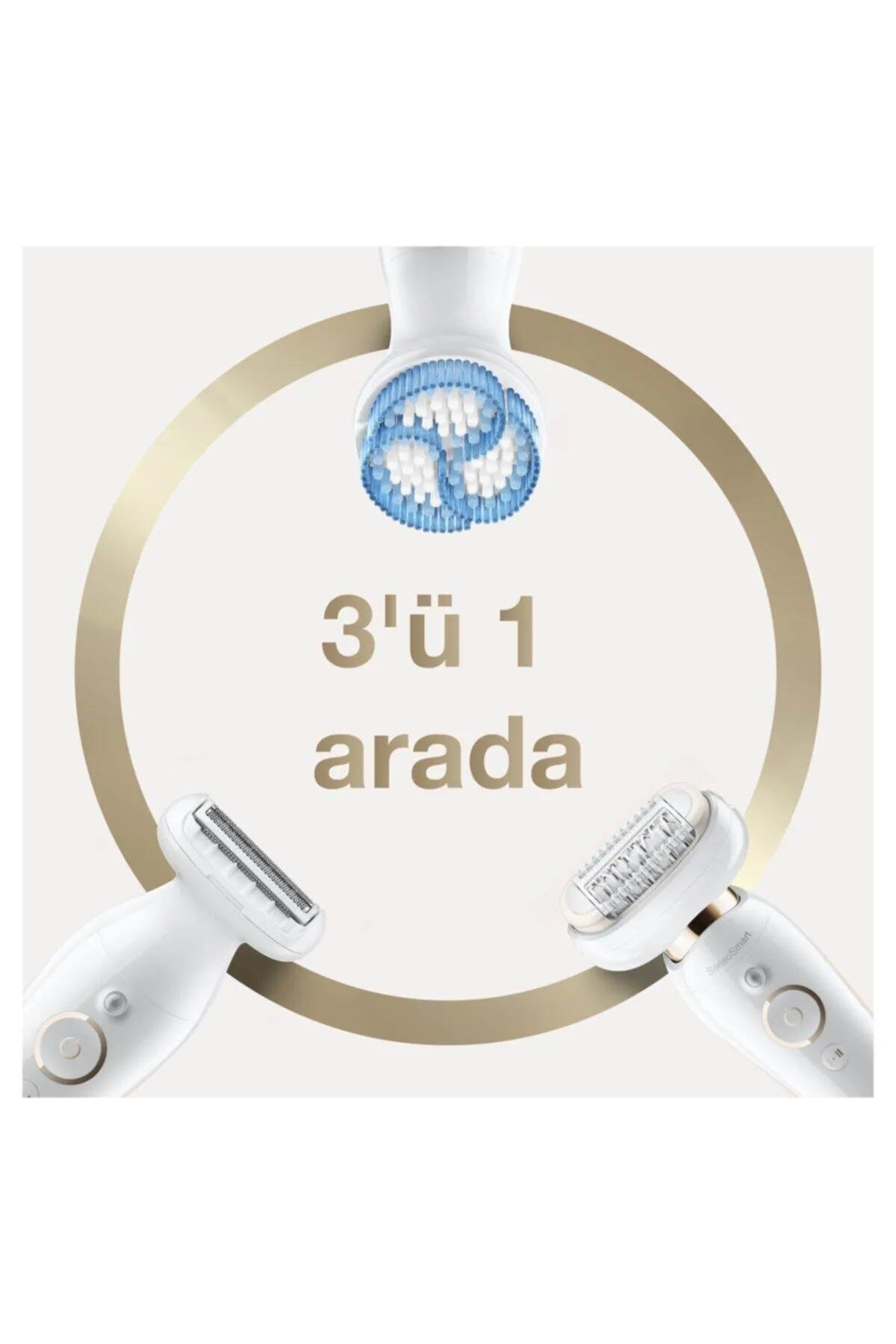 BRAUN SES 9010 3D LEGEPIL WHT EPILASYON