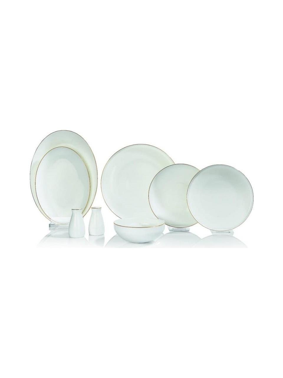 SCHAFER ALT01 994 JOLLY 56 PARCA YEMEK TAKIMI - ALTIN