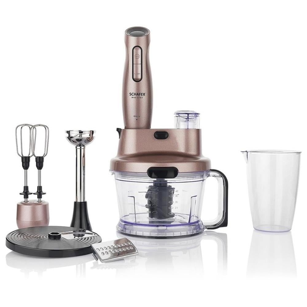 SCHAFER GUL01 095 MEISTER MULTI BLENDER SET ROSEGOLD