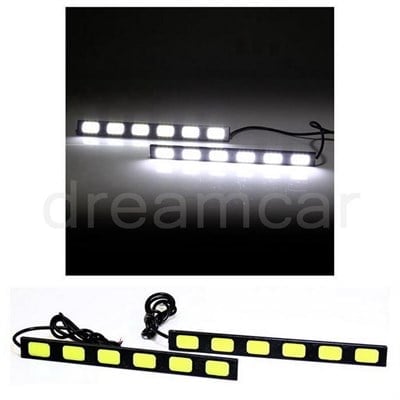 Dreamcar 6 Led Cob Beyaz Gündüz Ledi 2 Adet 5652301