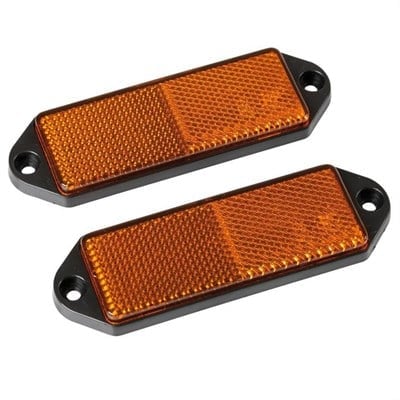 Lampa E11 Belgeli Sarı Vidalı Dikdörtgen Reflektör 20523