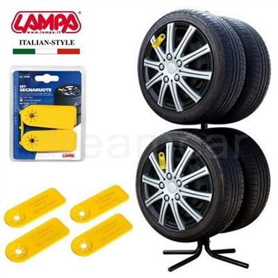 Lampa Segnaruote Lastik Bilgi Etiketi 4 Ad 02490