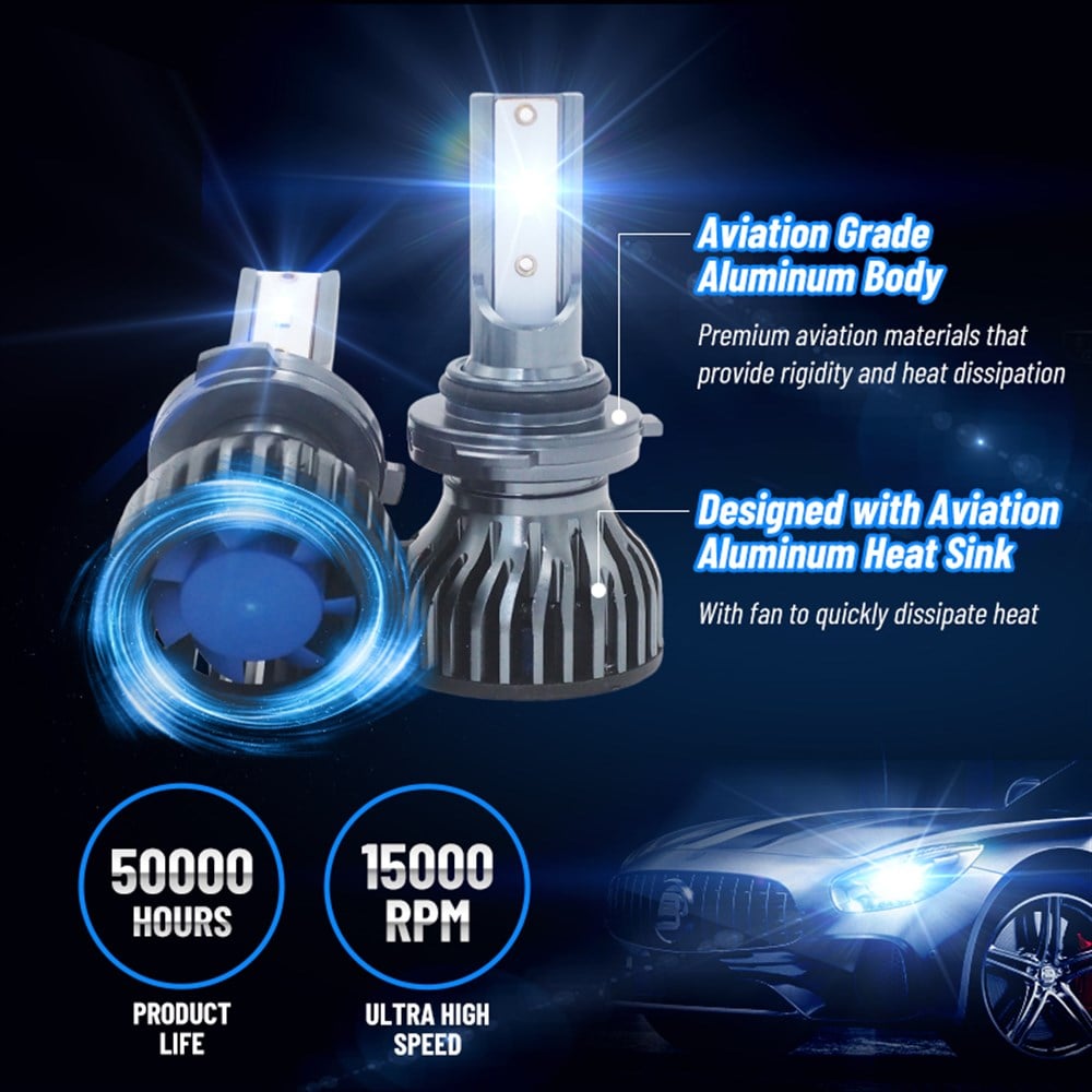 Led far ampulü 6000K 11600LM 12V H4  / LAAM910