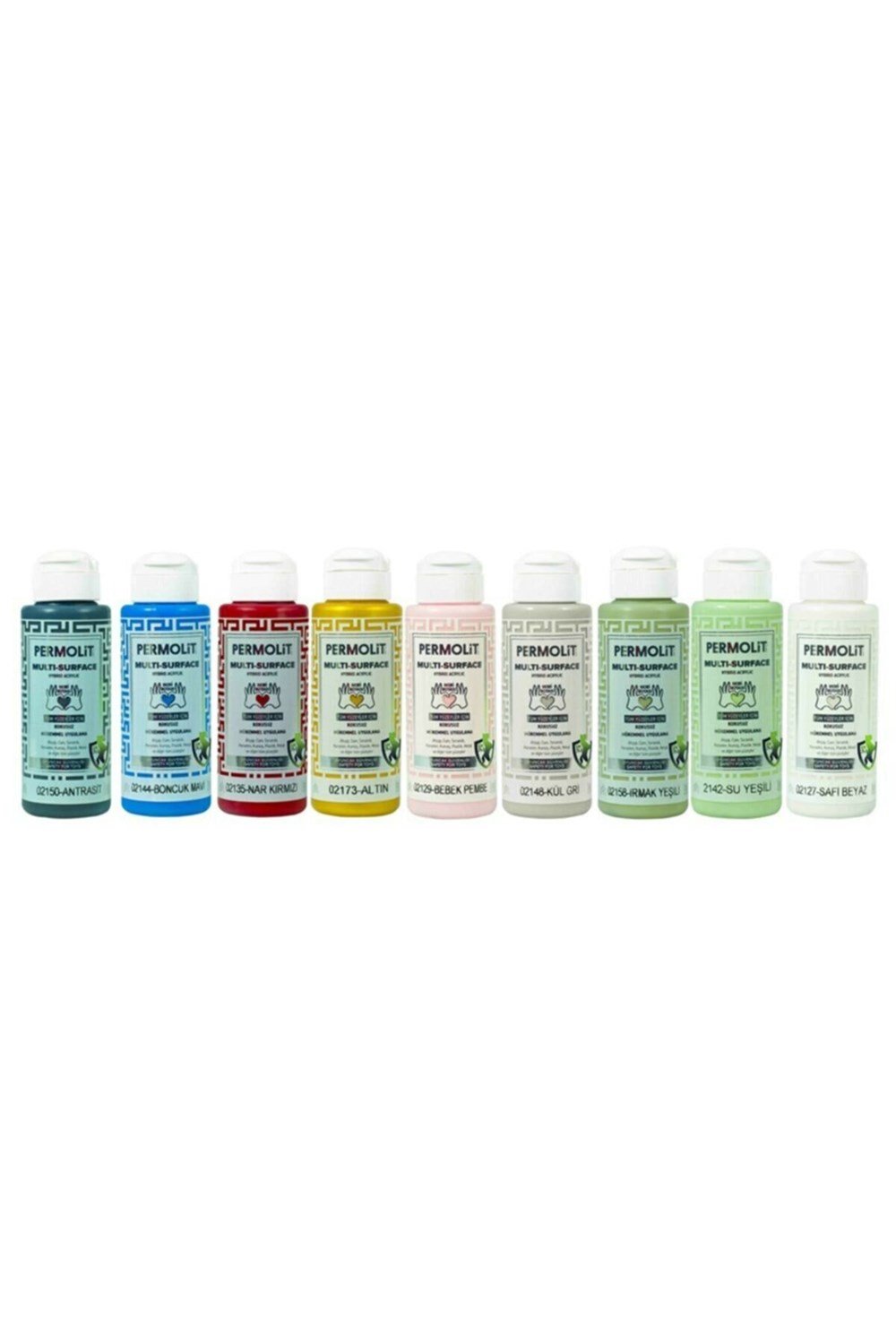 Permolit Multi-Surface Sarı Hybrid Akrilik Hobi Boyası 120 Ml.