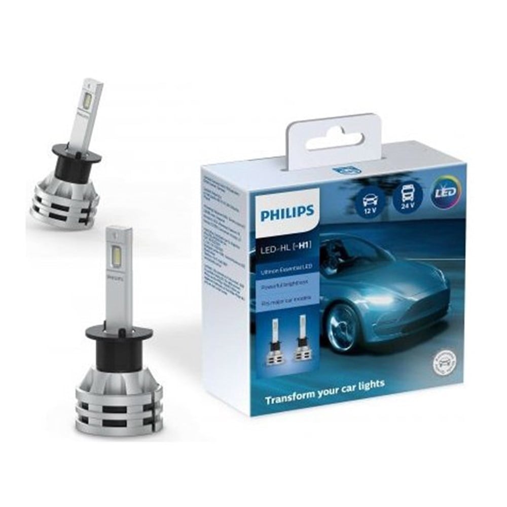Philips H1 Ultınon Led-HL Led Ampul Seti 6500K 12-24V 19W
