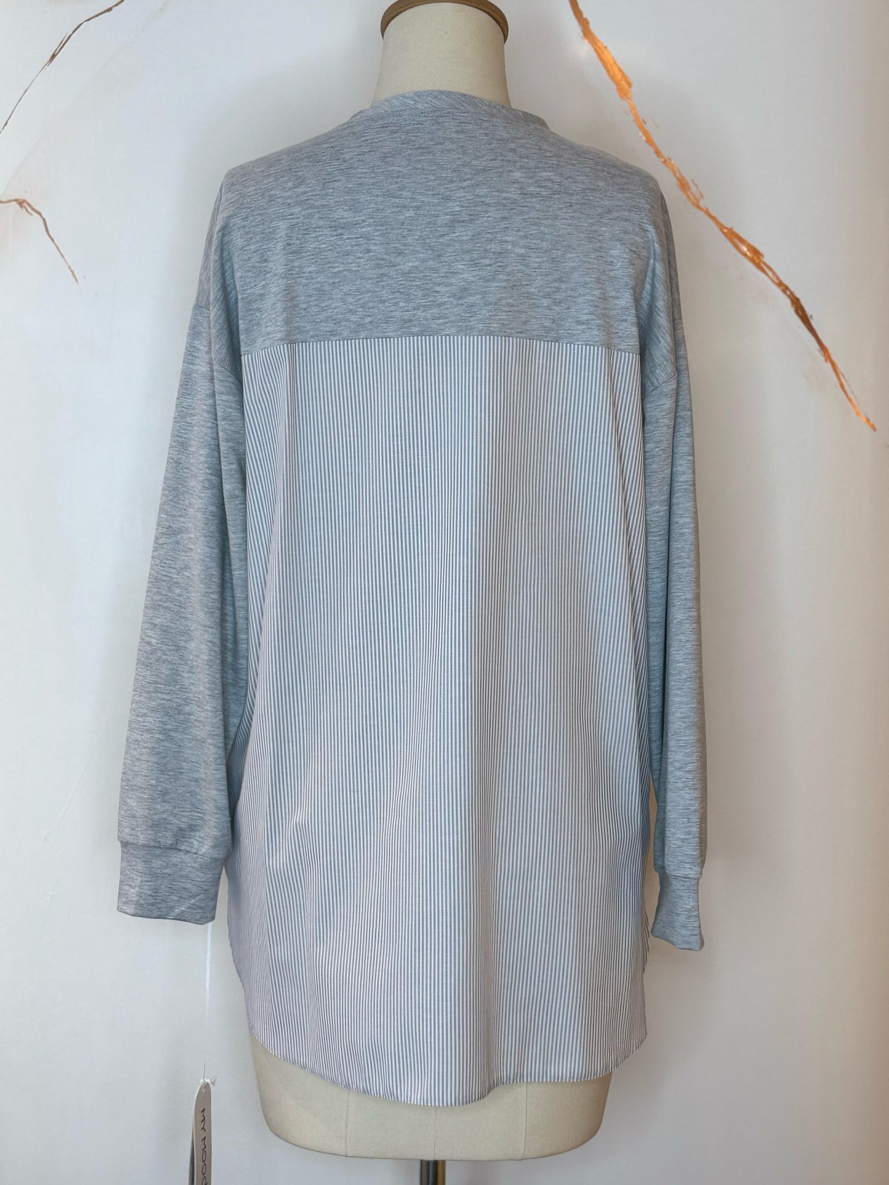 MOODBASİC TAŞLI CEPLİ SWEATSHIRT MM21.0318 Gri