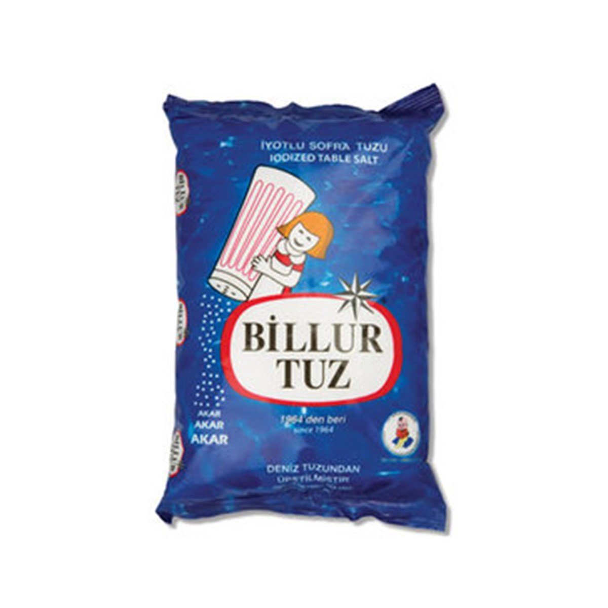 Billur Tuz İyotlu 1500 gr