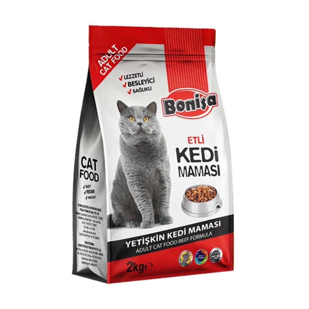 Bonisa Kedi Maması Etli 2 Kg55217080
