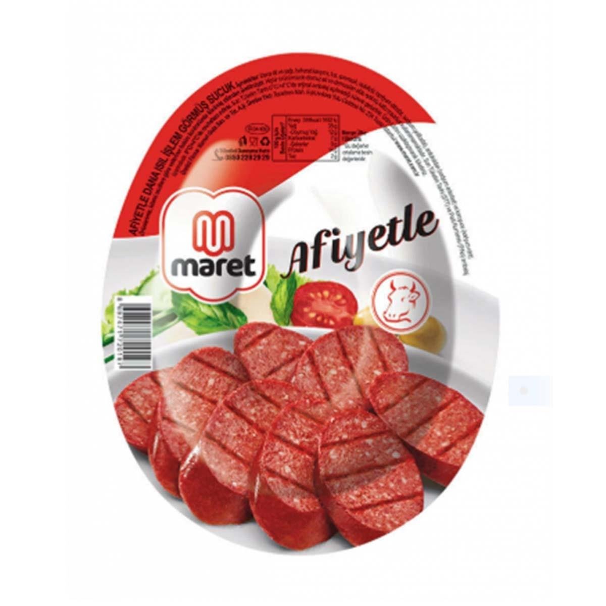 MARET AFİYETLE DANA SUCUK 200 GR5503496
