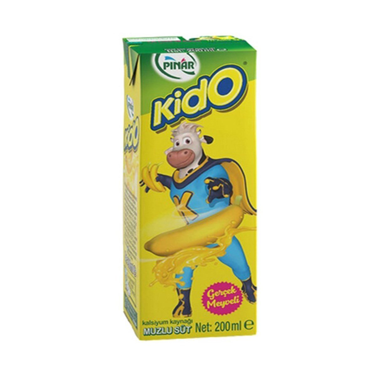 Pınar Kido Muzlu Süt 180 mlSüt