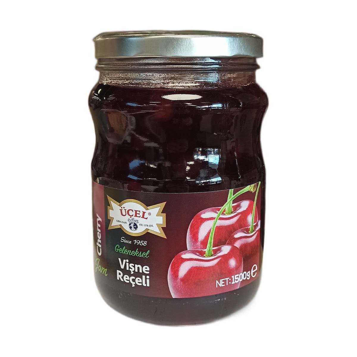 Üçel Reçel Vişne 1500 gr Cam5511029