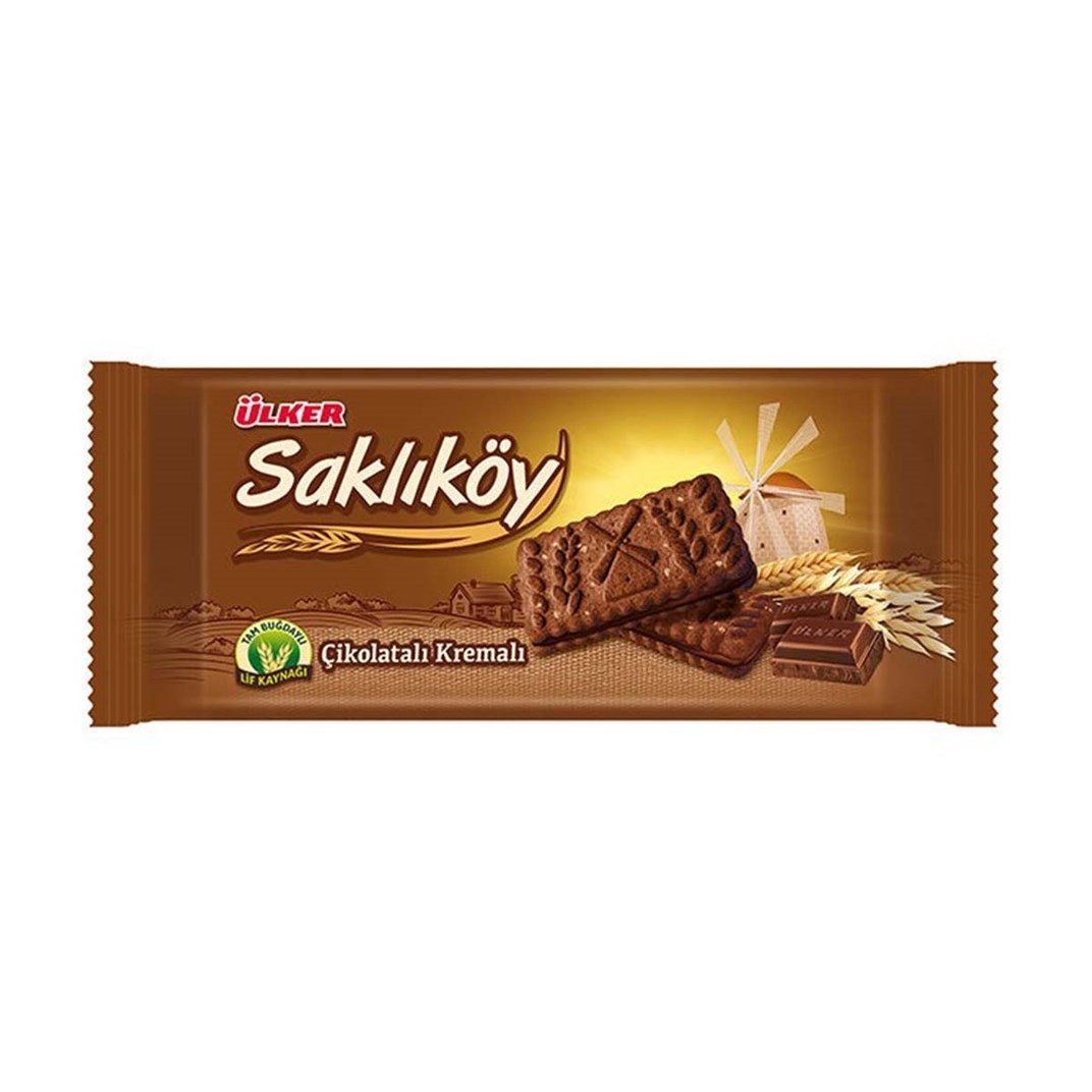 Ülker Saklıköy Çikolatalı Kremalı Bisküvi 87 Gr5509492