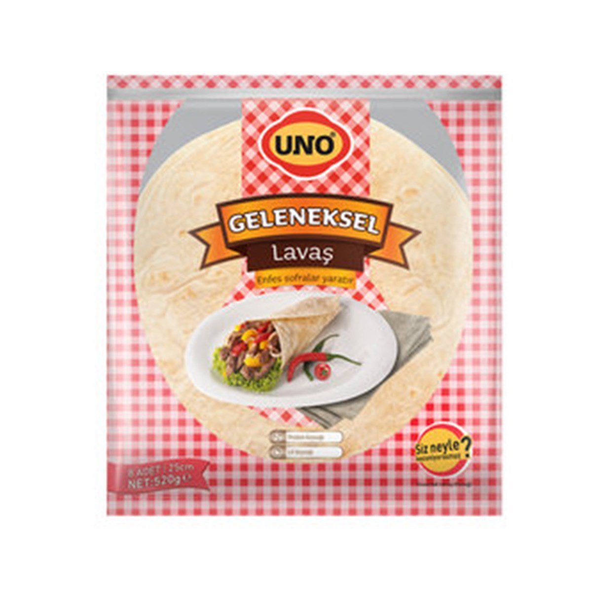 Uno Lavaş Geleneksel 30 cm