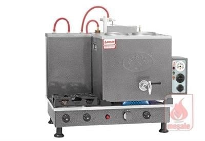 MEŞALE CHROMAT KLASİK 2 DEMLİKLİ ÇAY KAZANI LPG VE DOĞALGAZ CE BELGELİ 