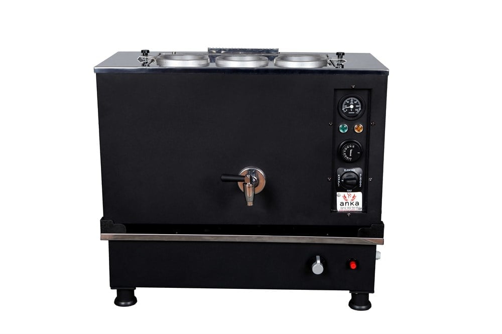 ANKAAnka 3 Demlikli Black Pro Kompakt Otomatik Çay Kazanı BPKO33 Demlikli Çay KazanlarıAnka 3 Demlikli Black Pro Kompakt Otomatik Çay Kazanı BPKO3
