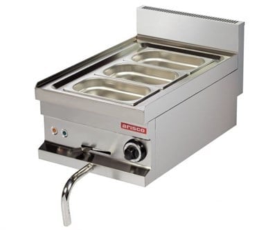 ARİSCO ELEKTRİKLİ 3/4 GN HAZNELİ 3LÜ BENMARİ PROFESYONEL EB604