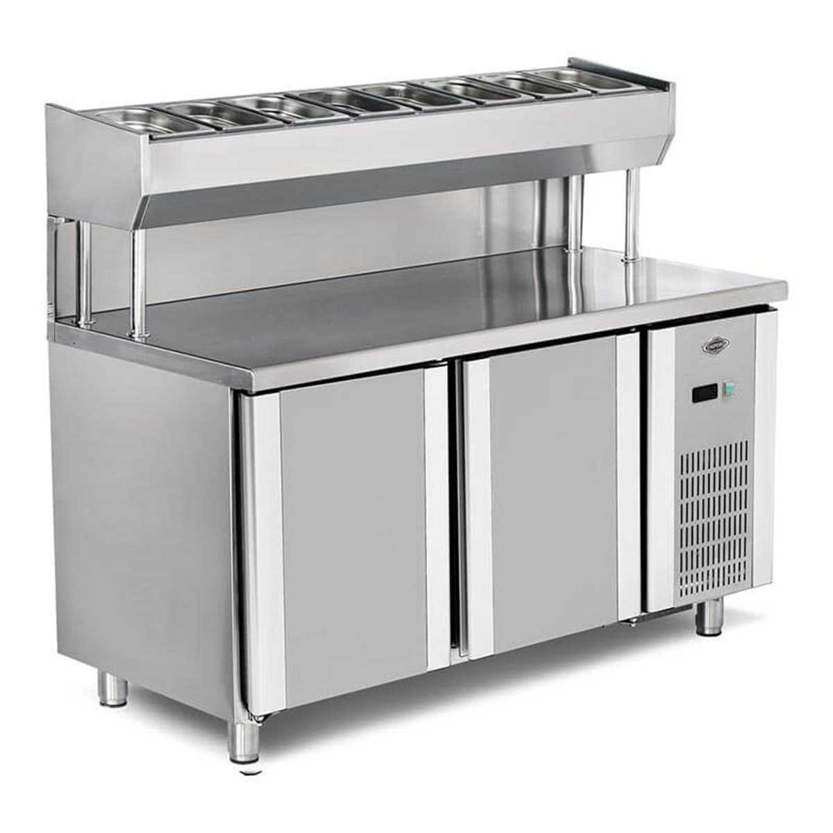 Empero Pizza Hazırlık Dolabı 2 Kapılı Dıştan Soğutmalı 150x80x85 EMP.150.80.01-PSYEMPEROEmpero Pizza Hazırlık Dolabı 2 Kapılı Dıştan Soğutmalı 150x80x85 EMP.150.80.01-PSYPizza Hazırlık BuzdolaplarıEmpero Pizza Hazırlık Dolabı 2 Kapılı Dıştan Soğutmalı 150x80x85 EMP.150.80.01-PSY