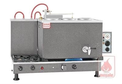 MEŞALE CHROMAT KLASİK FULL OTOMATİK 3 DEMLİKLİ ÇAY KAZANI ELEKTİRİK LPG DOĞALGAZ CE BELGELİ PROFESYONEL 