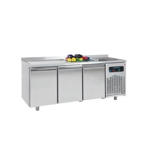 FRENOXFrenox Üç Kapılı Evyeli Tezgah Tip Buzdolabı 186,5x70x85 cm 304 Kalite CGN3-ETezgah Tip BuzdolaplarıFrenox Üç Kapılı Evyeli Tezgah Tip Buzdolabı 186,5x70x85 cm 304 Kalite CGN3-E