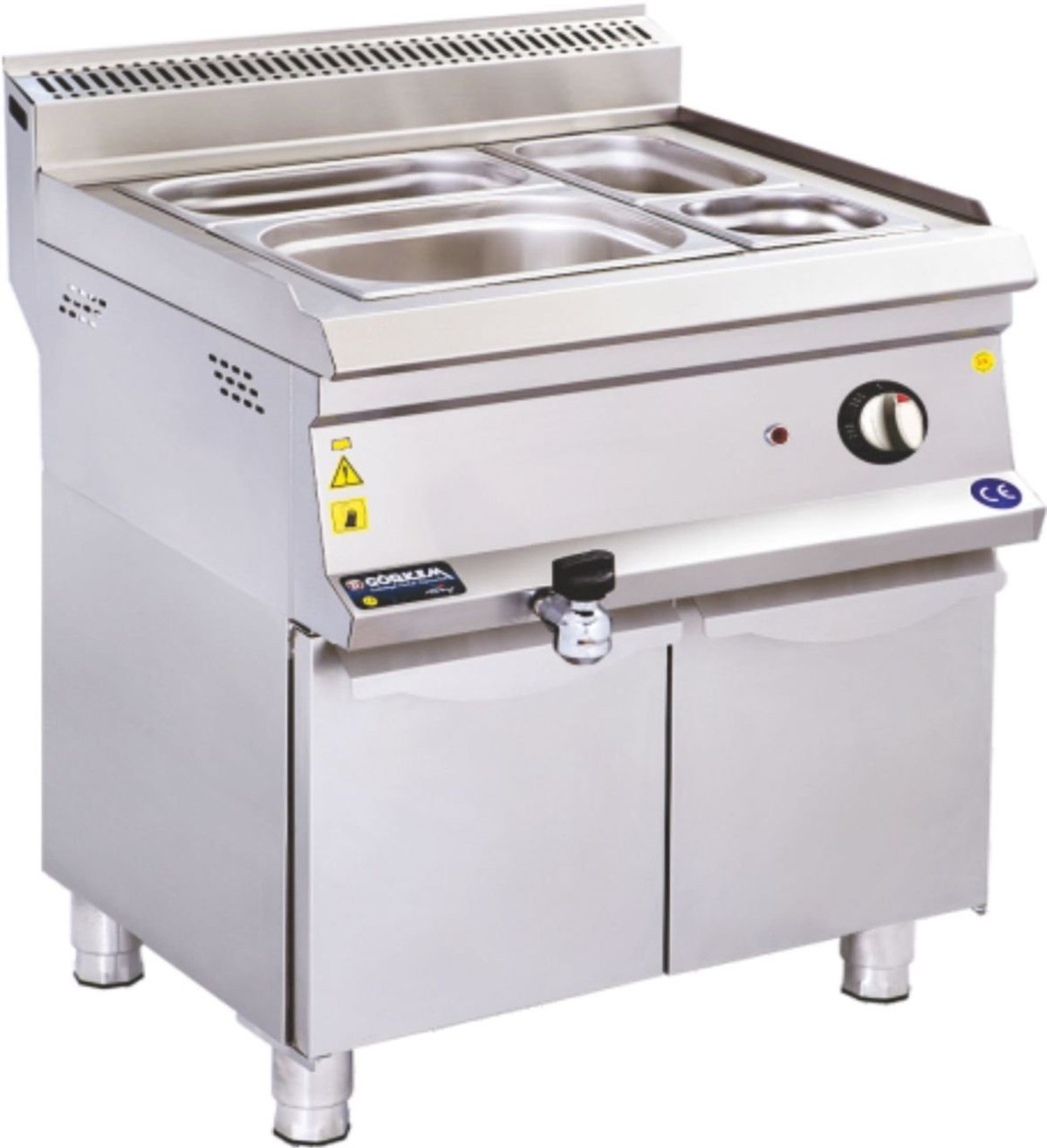 GÖRKEM Görkem 60 lık Sos Benmari Dolaplı Elektrikli 60x60x85SOS BENMARİGörkem 60 lık Sos Benmari Dolaplı Elektrikli 60x60x85
