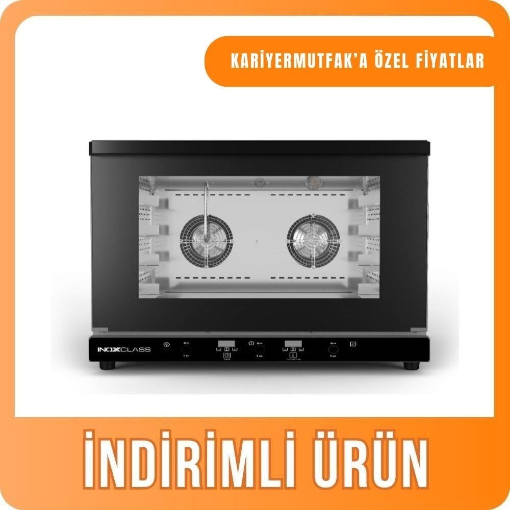 İnoxclass Konveksiyonlu Patiseri Fırın Elektrikli 4 X 40x60 cm Dijital, Çift Fanlı Donata D04EFDINOXCLASSİnoxclass Konveksiyonlu Patiseri Fırın Elektrikli 4 X 40x60 cm Dijital, Çift Fanlı Donata D04EFDDFIRINLAR İnoxclass Konveksiyonlu Patiseri Fırın Elektrikli 4 X 40x60 cm Dijital, Çift Fanlı Donata D04EFDD