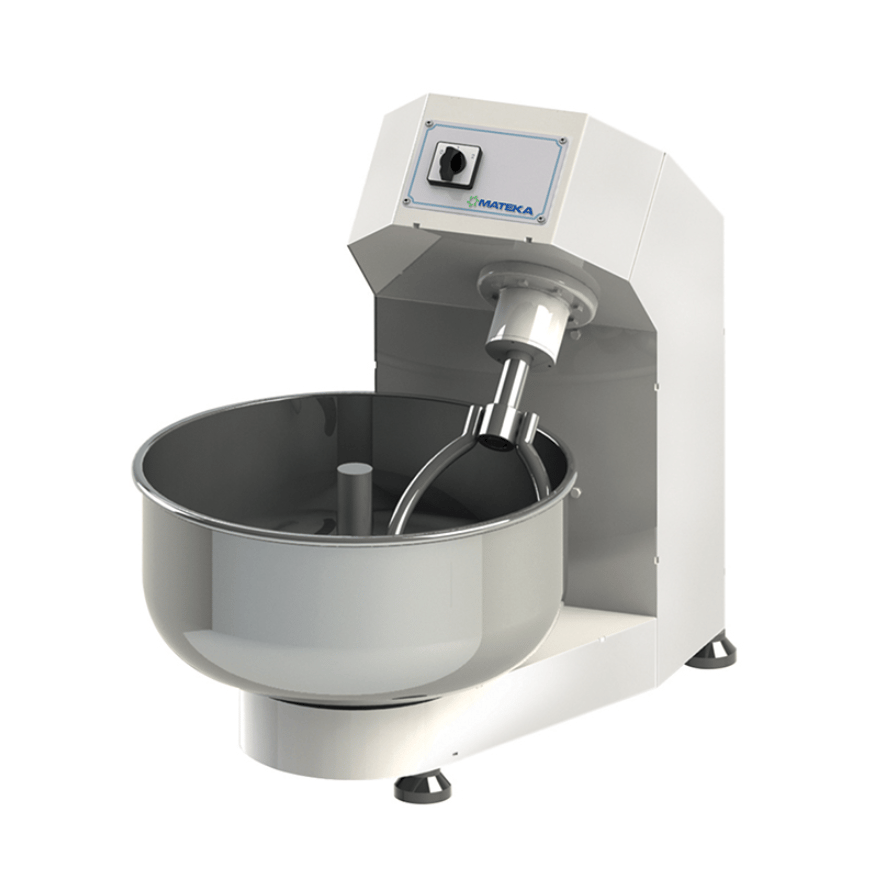 Mateka 45 kg Kapaklı Çatallı Hamur Yoğurma Makinesi 400V HYM-600KT