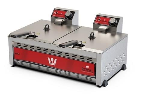 Royal 8+8 Lt Fritöz Elektrikli 66x45x30 Cm RS046ROYALRoyal 8+8 Lt Fritöz Elektrikli 66x45x30 Cm RS046Elektrikli FritözlerRoyal 8+8 Lt Fritöz Elektrikli 66x45x30 Cm RS046