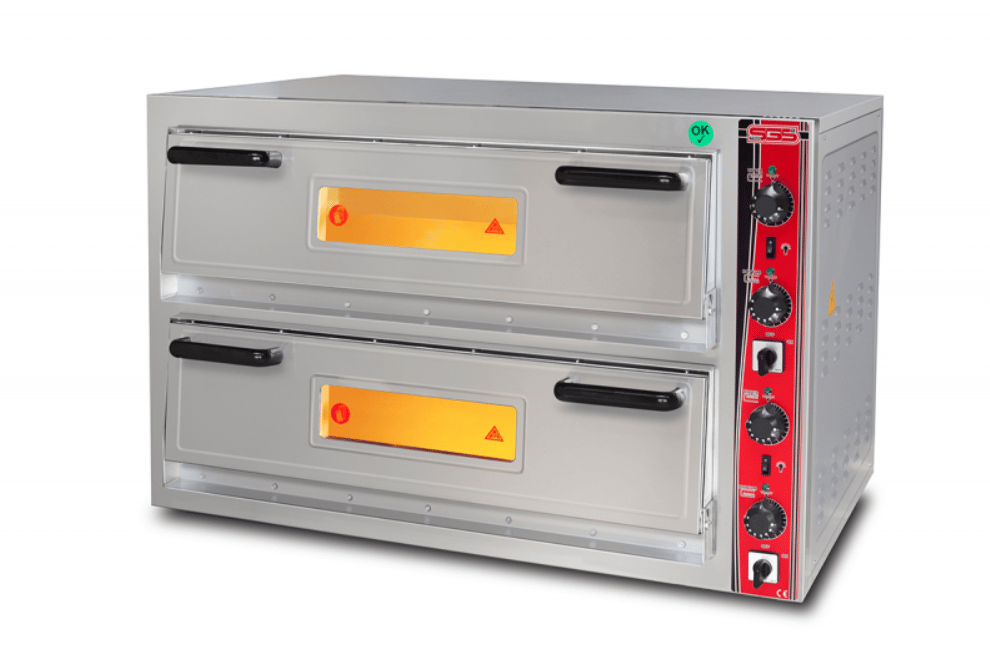 SGS Elektrikli Çift Katlı 4+4 Adet 33 cm Pizza Kapasiteli Pizza Fırını PO-6868DESGSSGS Elektrikli Çift Katlı 4+4 Adet 33 cm Pizza Kapasiteli Pizza Fırını PO-6868DEPizza Fırınları SGS Elektrikli Çift Katlı 4+4 Adet 33 cm Pizza Kapasiteli Pizza Fırını PO-6868DE