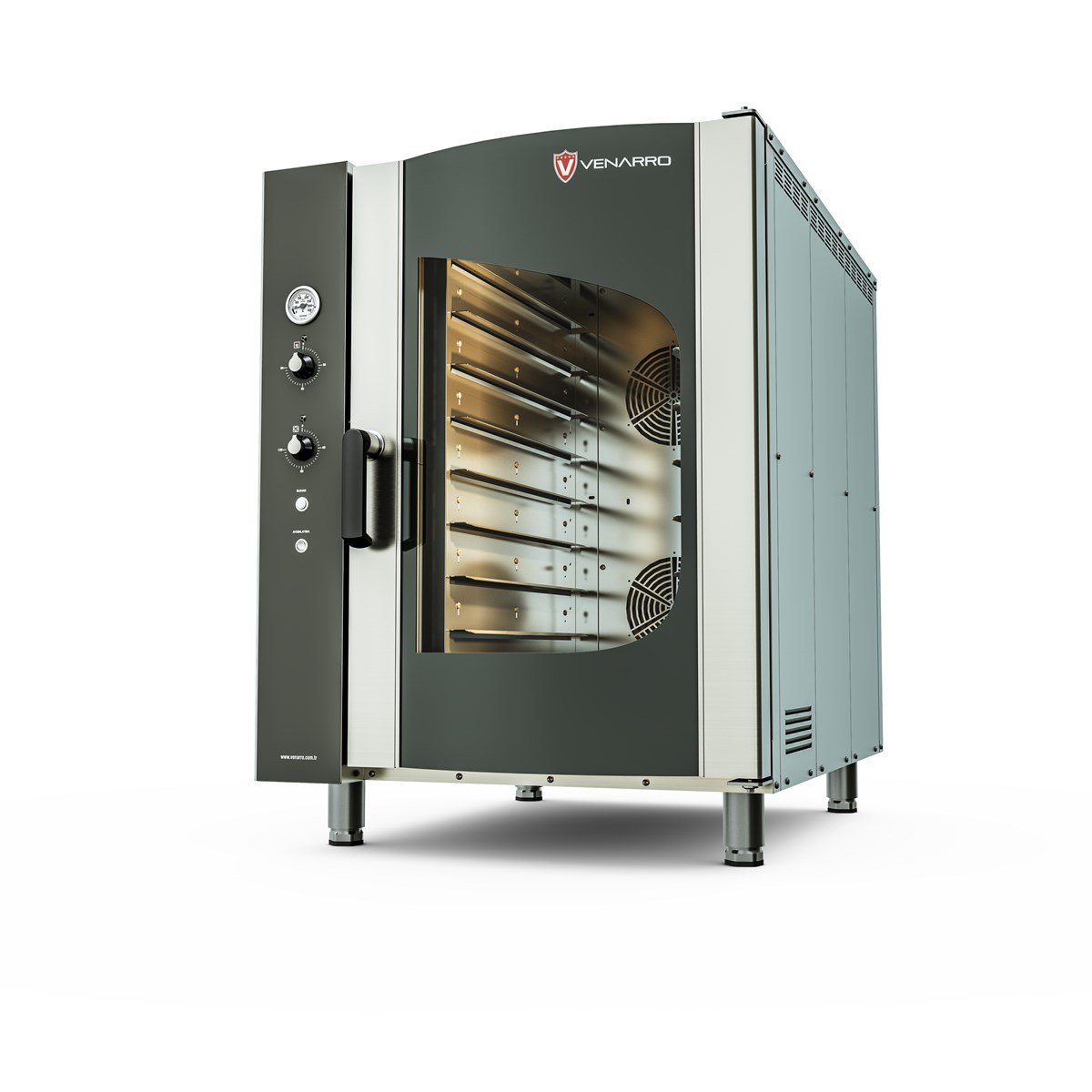 VENARRO FIRIN Venarro 9 Tepsili Patisserie Fırın Manuel Ng 40x60KONVEKSİYONLU & PATİSSERİE FIRINLAR Venarro 9 Tepsili Patisserie Fırın Manuel Ng 40x60