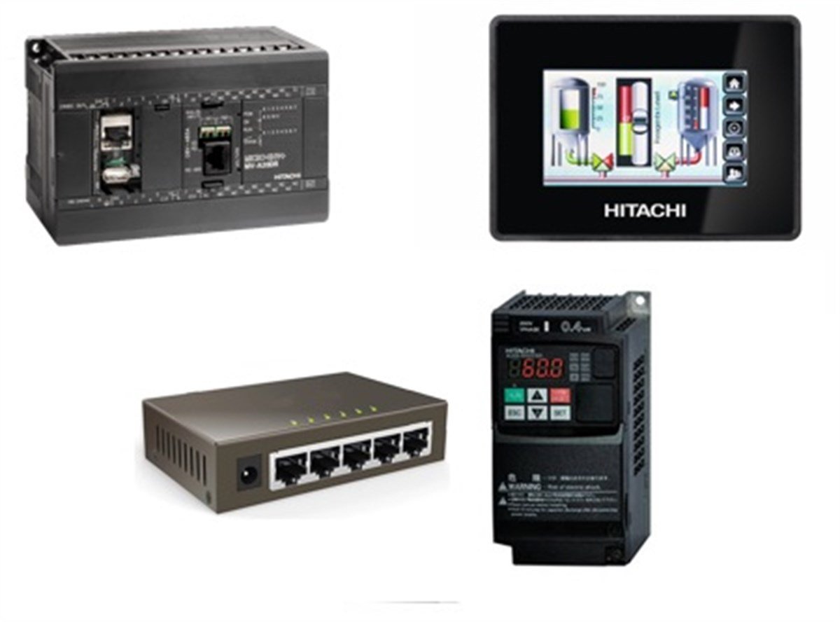 PLC, HMI, Sürücü Eğitim Set-1